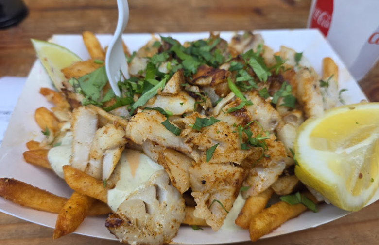 Deckhand Dave's Fish Tacos signature dishes Rockfish Tacos
Halibut Tacos
Fish and Chips